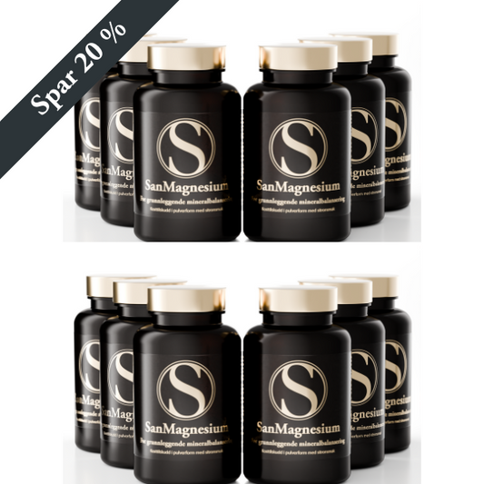 12 stk SanMagnesiumpulver - Abonnement