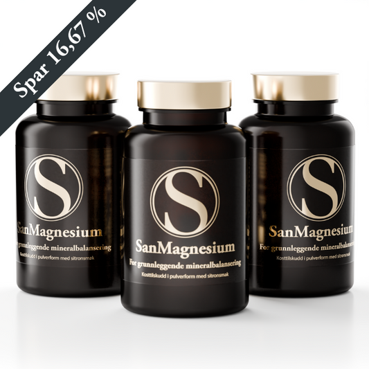 3 stk SanMagnesiumpulver - Abonnement