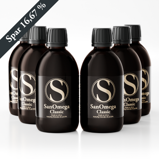 6 stk SanOmega - Abonnement