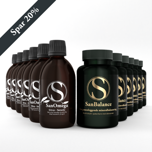 6 SanOmega og 6 SanBalance - Abonnement