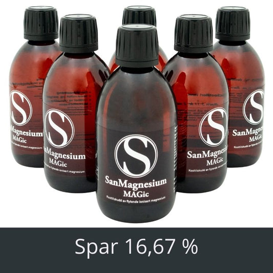 6 stk SanMagnesium - MAGic