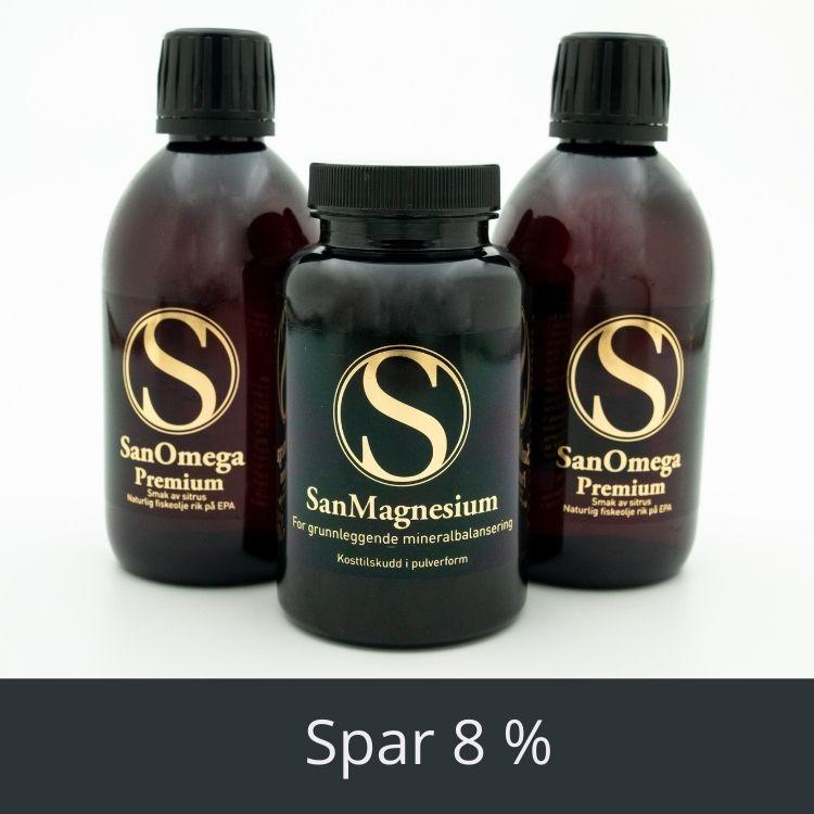 Kraftpakken - SanBalance + SanOmega i valgfri smak! - Abonnement